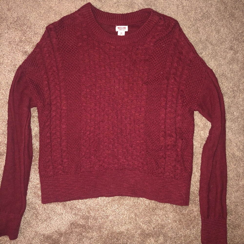 Knit sweater